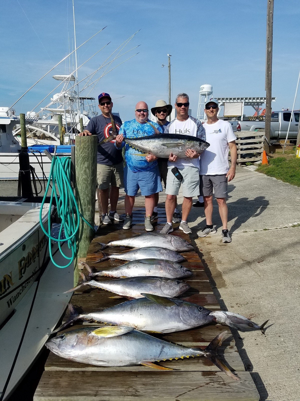 Outer Banks charter fishing for tuna