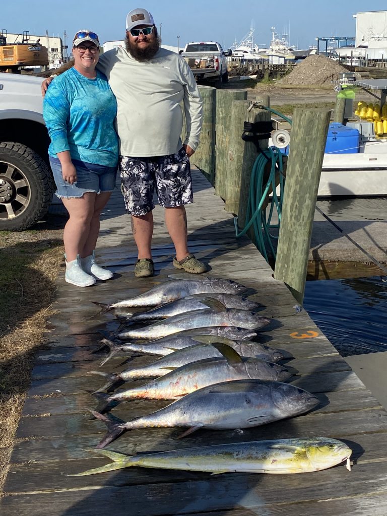 Great day tuna fishing here on the Outer Banks