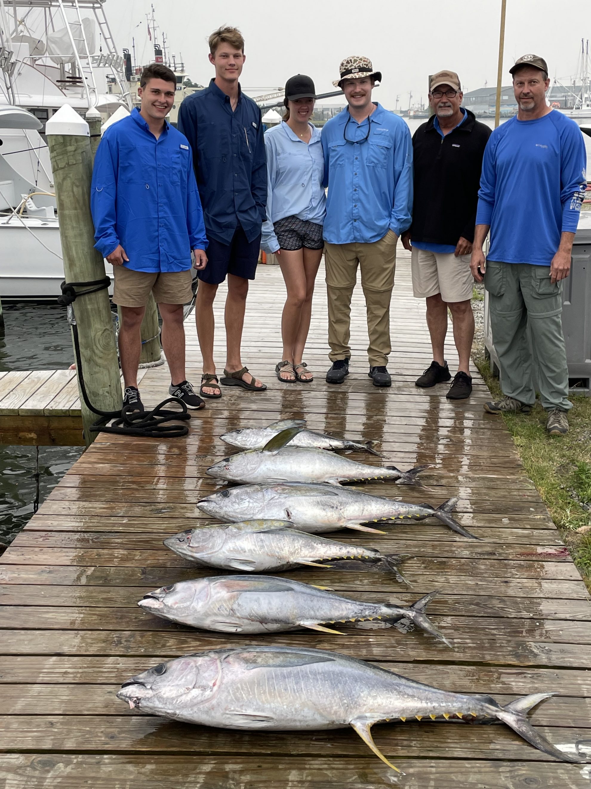 Today's Menu Yellowfin Tuna Outer Banks Fishing Charters